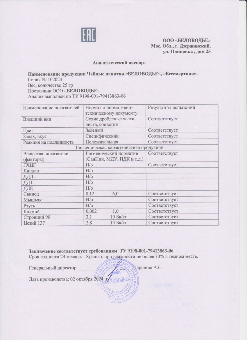 Паспорт №102024